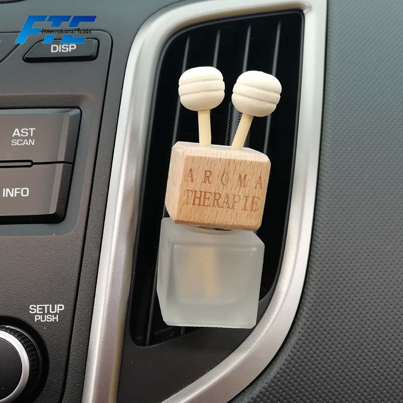 Customized Size Scent Perfume Hanging  Car Air Freshener Perfume Bottle Pendant