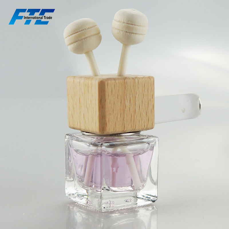 Customized Size Scent Perfume Hanging Car Air Freshener Perfume Bottle Pendant