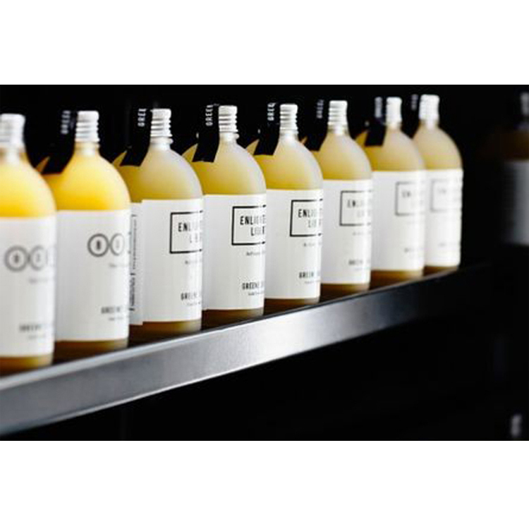 Customized Skin Care 450Ml Packaging Plastic Pet Cosmetic Cold Press Juice Glass Bottle