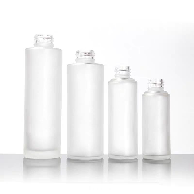 Customized Superior Frost Lotion Bottle Glass for Cosmetic Packaging