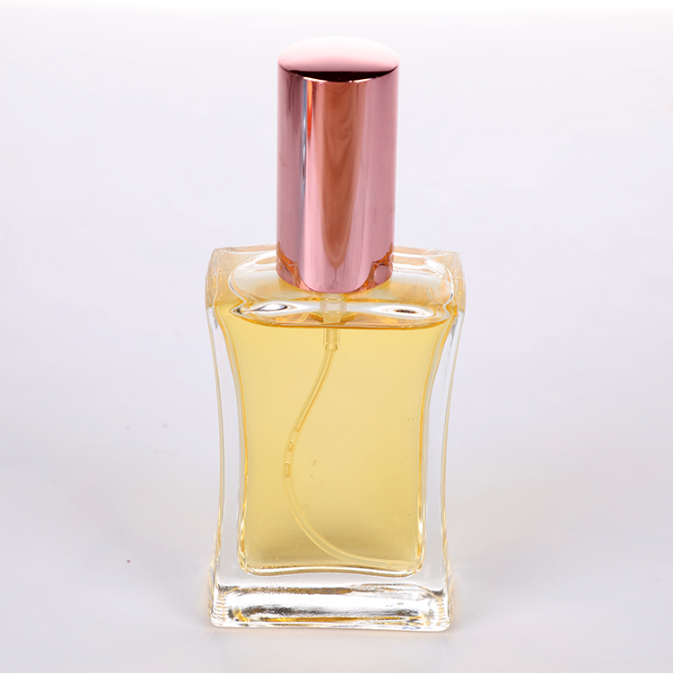 Customized Wholesale 50ml 100ml Transparent Empty Perfume Glass Spray Bottle