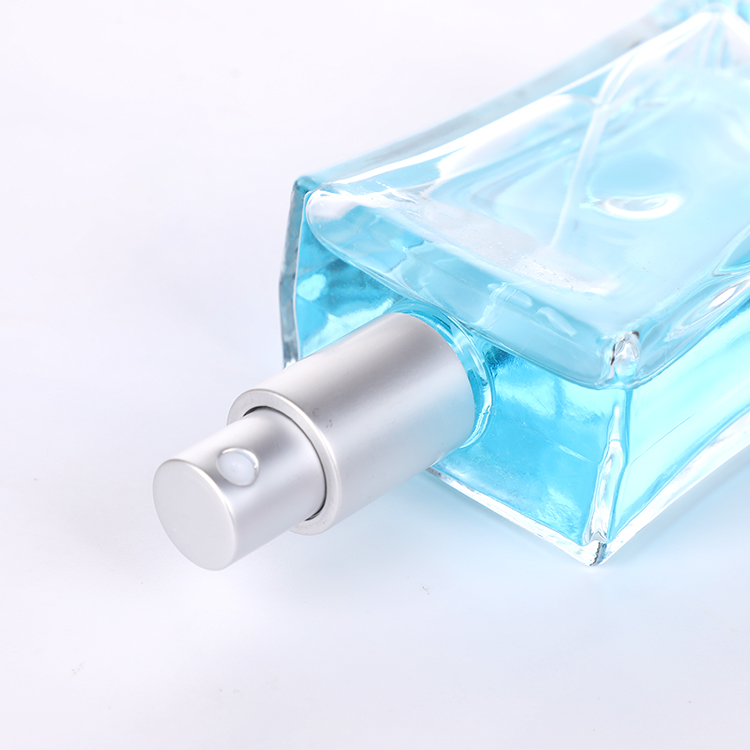 Customized Wholesale 50ml 100ml Transparent Empty Perfume Glass Spray Bottle