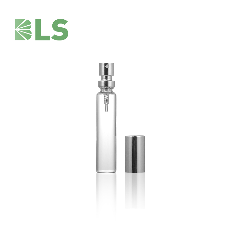 Customized capacity tube glass vial stock perfume bottle