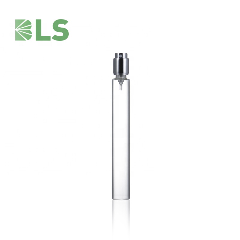 Customized capacity tube glass vial stock perfume bottle