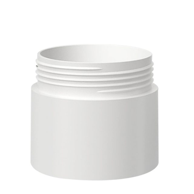 Customized color PP double wall plastic jar moisturizing cream cosmetic container