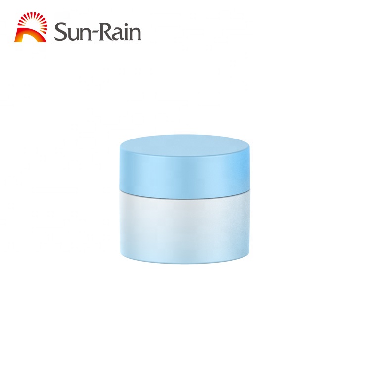 Customized color welcomed wholesale day cream jar empty jar cosmetic cream container 15g