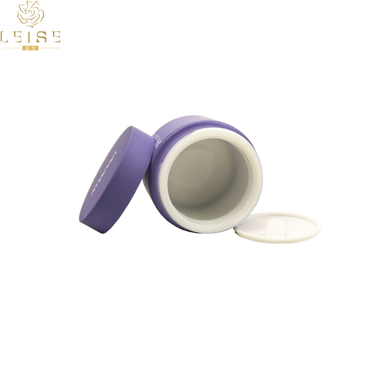 Customized colored cosmetic opal porcelain white cream glass jar 30ml 1oz 50ml 1.7oz 2oz ceramic glass cosmetic jar packaging