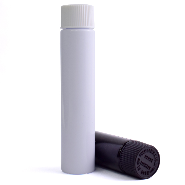 Customized colorful plastic tube hemp flower doob tube plastic tubes blunt pre roll containers
