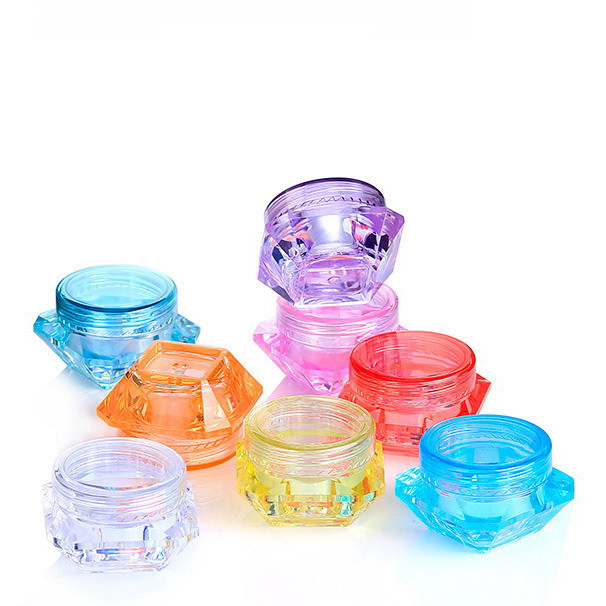 Customized colors Cosmetic Cream Jars, Empty Cream Jar for lotions, eye shadow