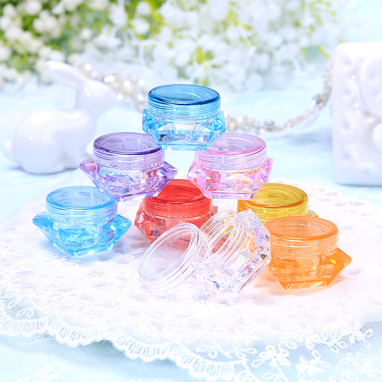 Customized colors Cosmetic Cream Jars, Empty Cream Jar for lotions, eye shadow