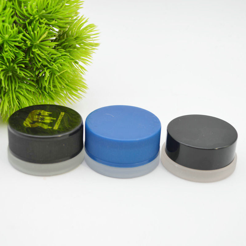 Customized cosmetic glass cream jar 3ml 5m,7ml,9ml glass clear frosted jar for cream