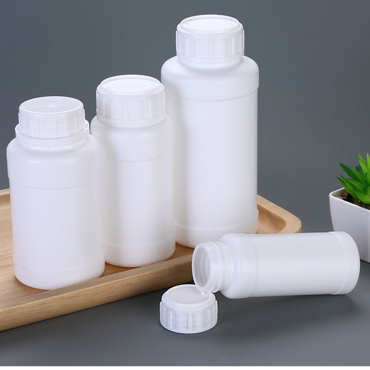 Customized empty pesticide plastic bottle HDPE chemical bottle