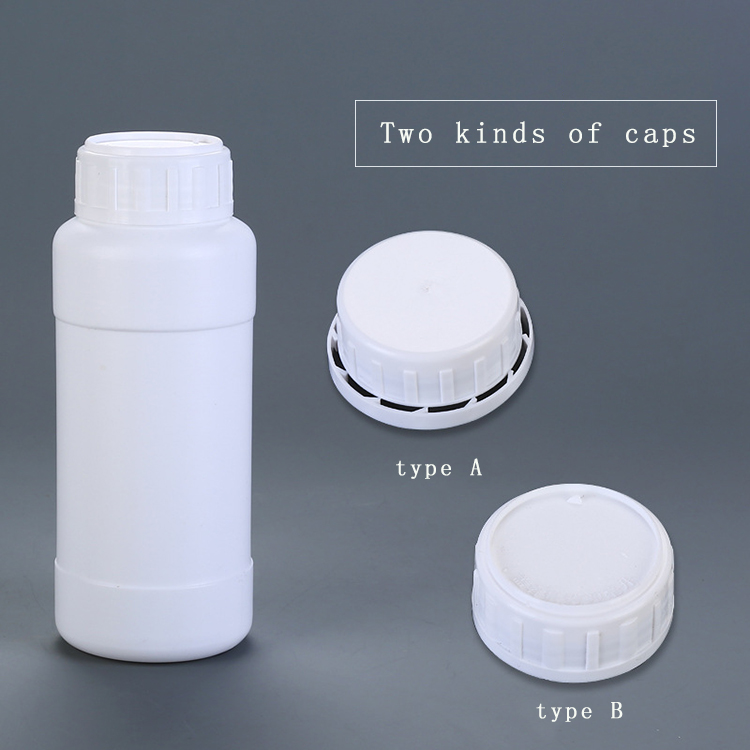 Customized empty pesticide plastic bottle HDPE chemical bottle