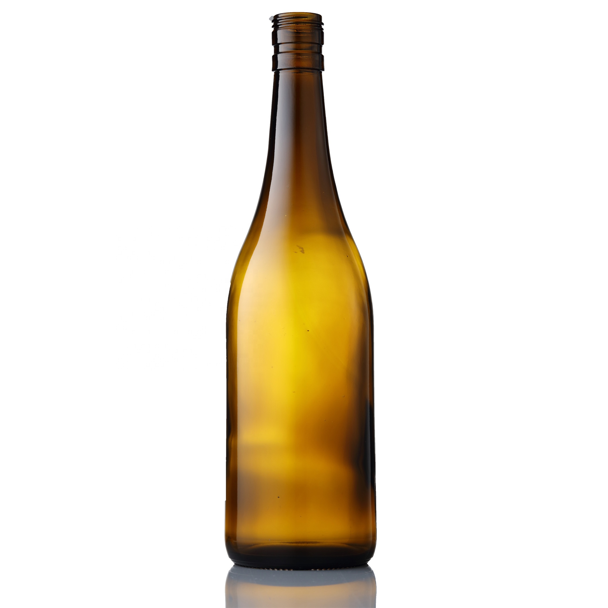 Customized engraving stubby beer bottles for beverage liquor whiskey whiskey rum brandy bottle glass
