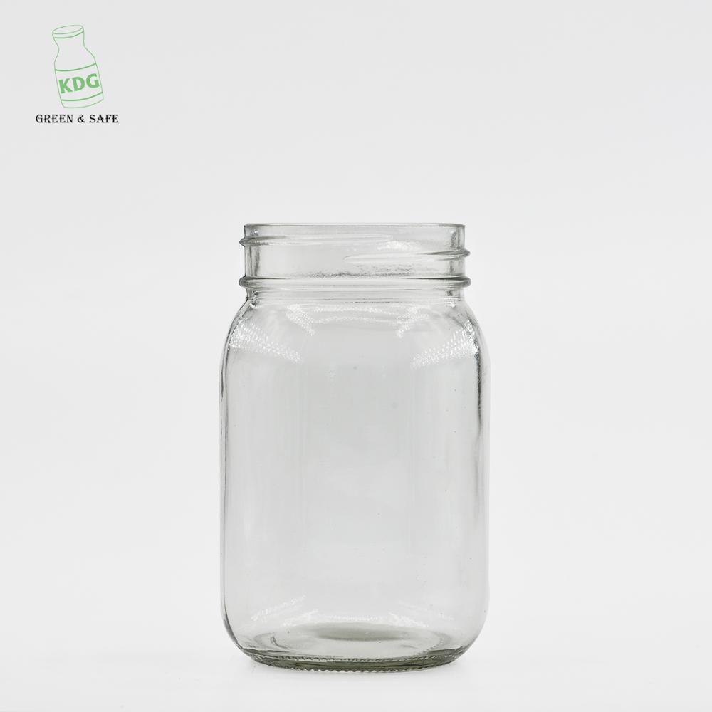Customized factory direct sale 15 oz mason glass food jar