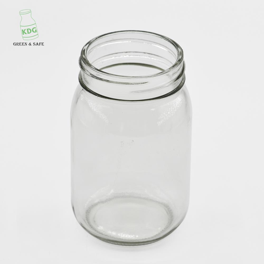 Customized factory direct sale 15 oz mason glass food jar