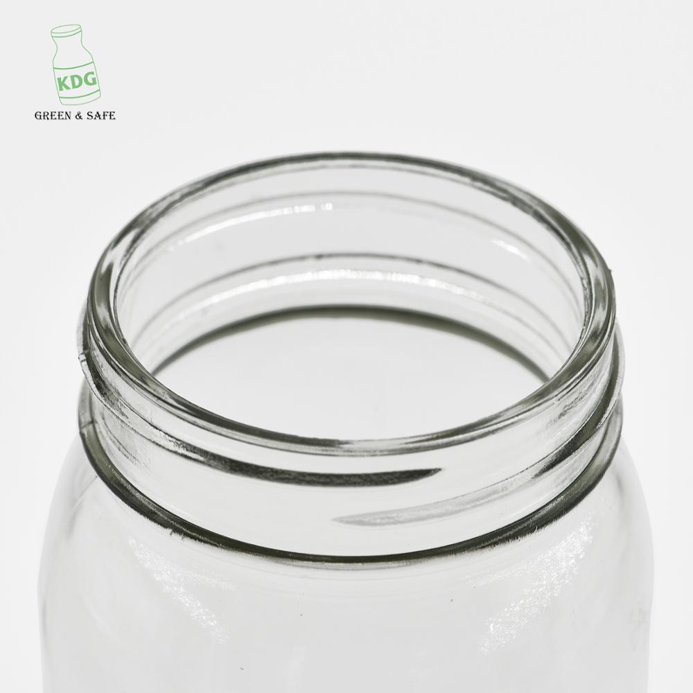 Customized factory direct sale 15 oz mason glass food jar