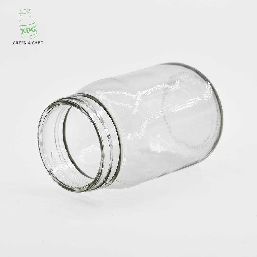 Customized factory direct sale 15 oz mason glass food jar