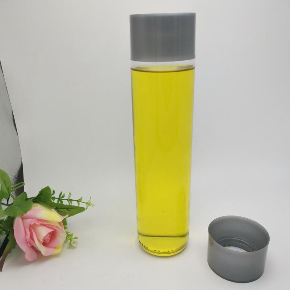 Customized glass water bottle glass sport water bottle with screw lid voss glass bottle with custom logo print