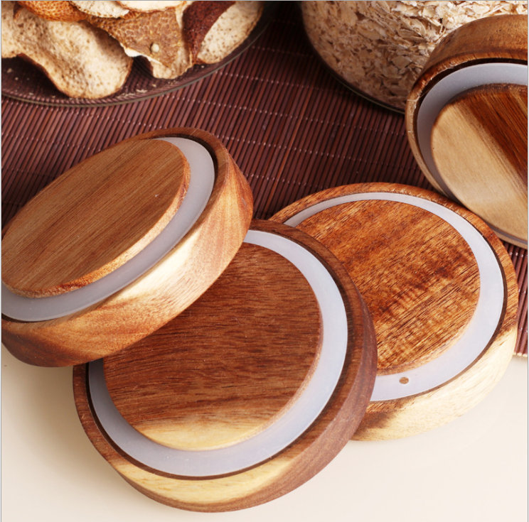 Customized high quality food packaging for kitchen big glass jar