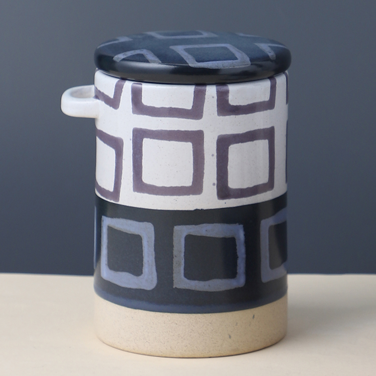 Customized high quality modern coffee sugar tea ceramic canisters