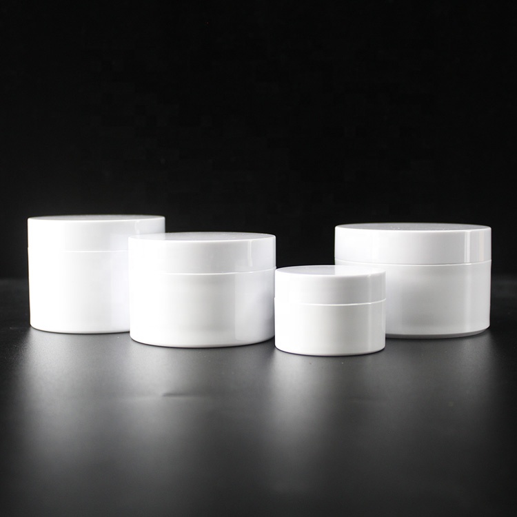 Customized home cheap round all sizes powder makeup assortment container plastic cosmetic jars