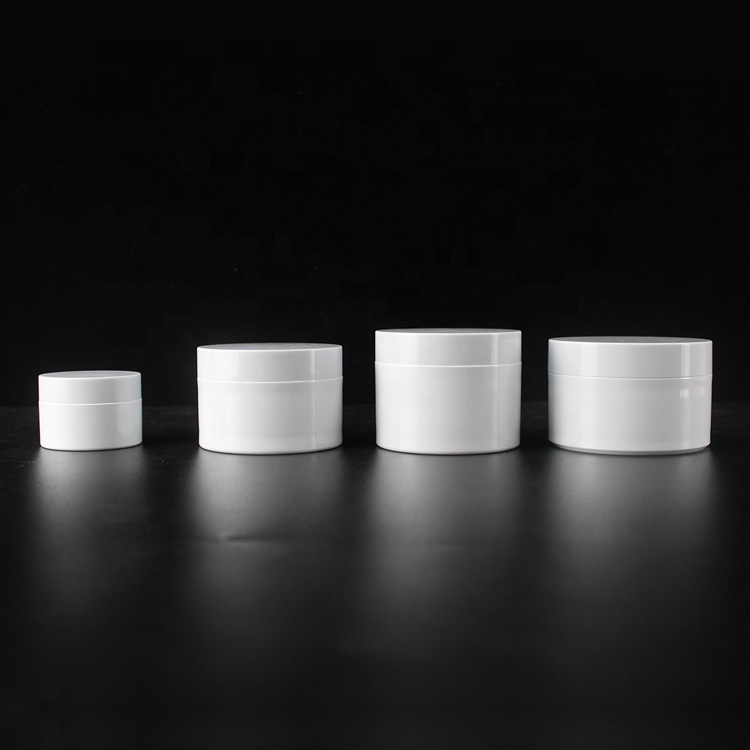 Customized home cheap round all sizes powder makeup assortment container plastic cosmetic jars
