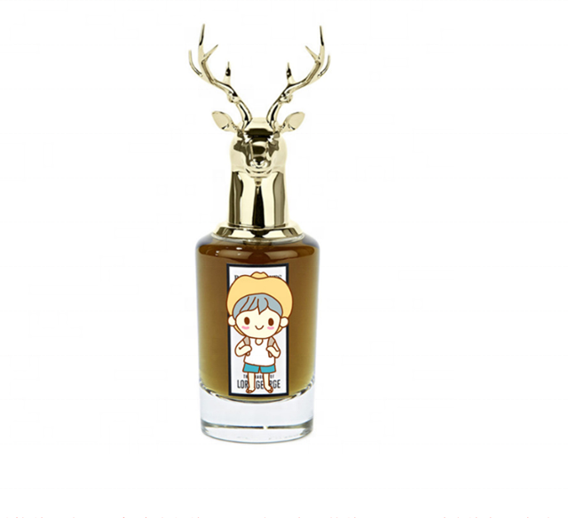 Customized new 50ml  transparent animal perfume spray bottle glass bottle