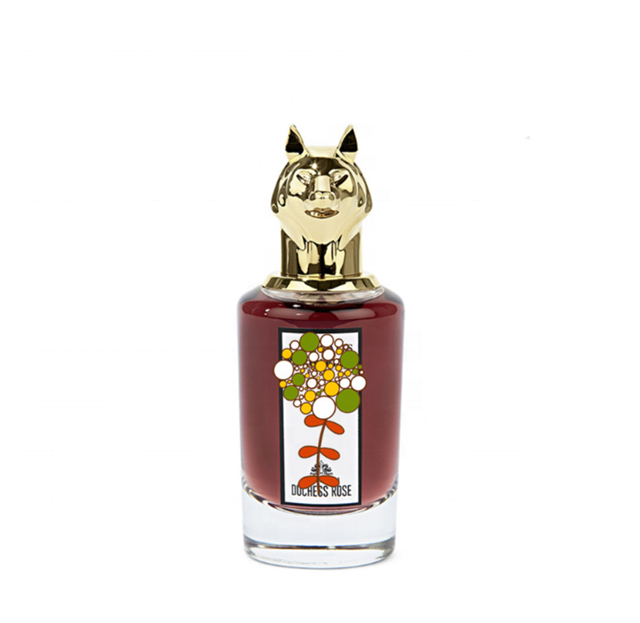 Customized new 50ml transparent animal perfume spray bottle glass bottle