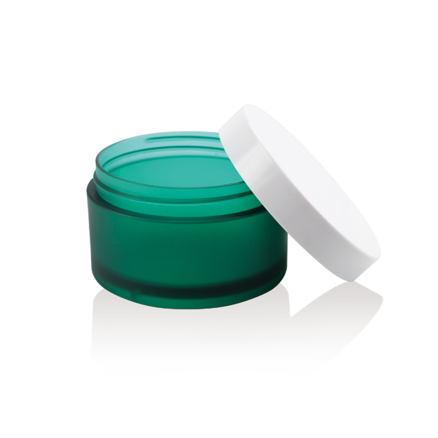 Customized plastic cosmetic container 10g PETG lip balm container