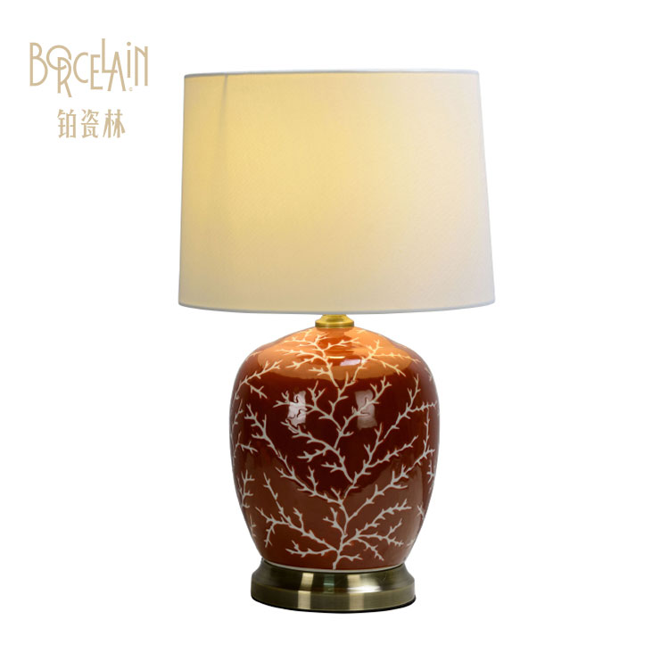 Customized porcelain ceramic storage jar