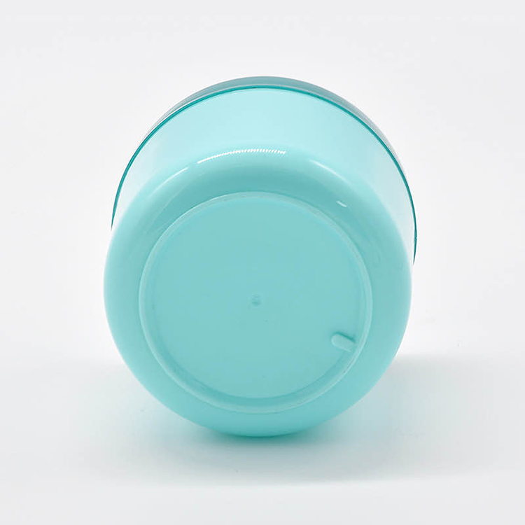 Customized product 8 oz 250g transparent round plastic can with lid for cosmetics, cream, hair care and spices 250ml