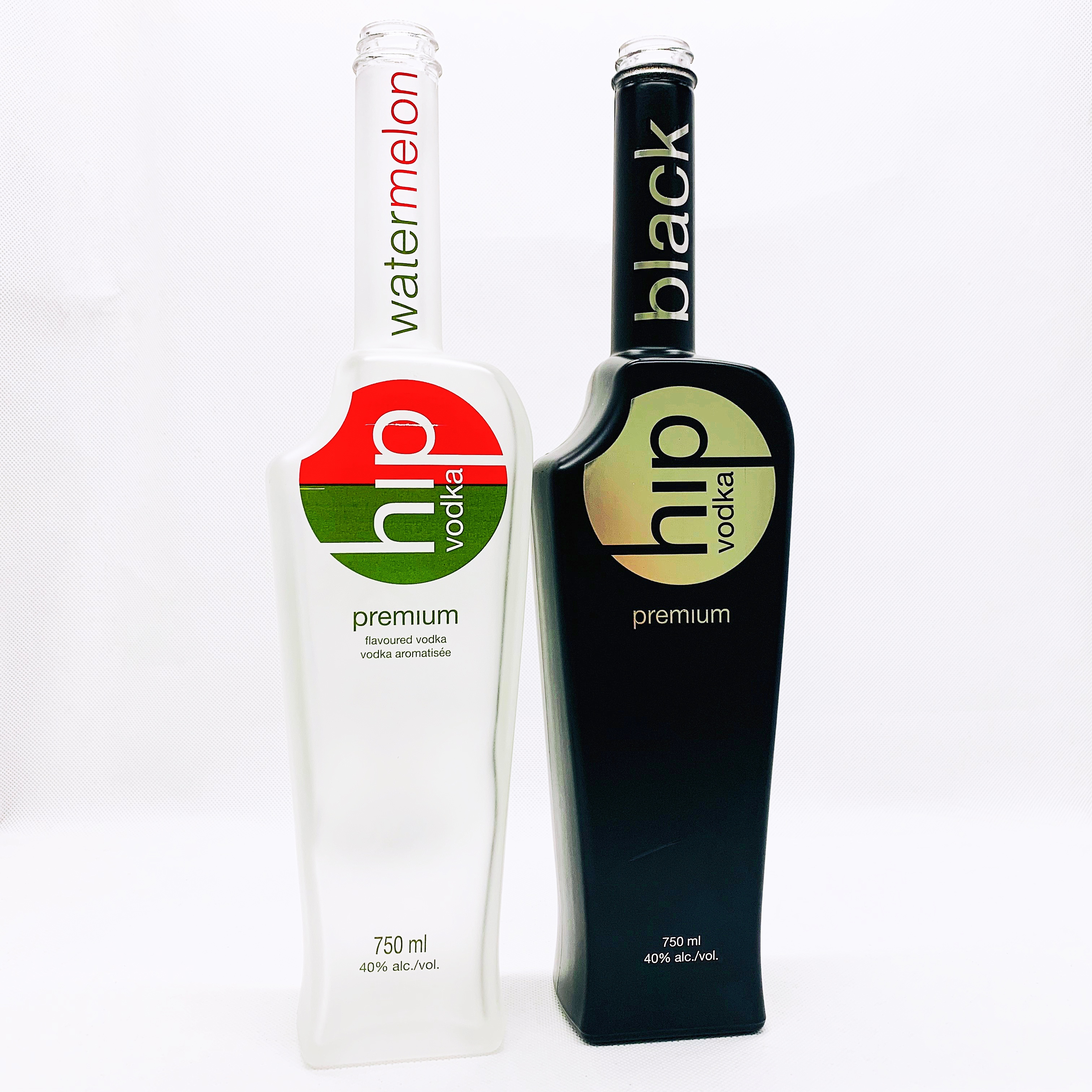 Customized super flint embossed 500ml 750ml 1L Empty bottle vodka