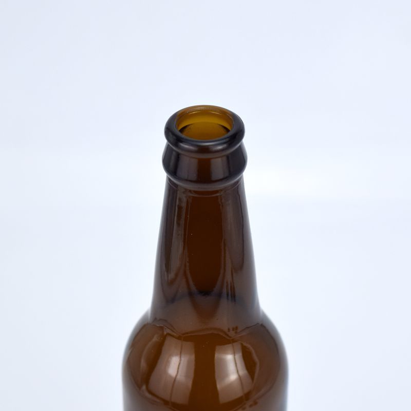 Customized wholesale popular 330ml 12oz amber glass beer bottle with screw caps best price offered