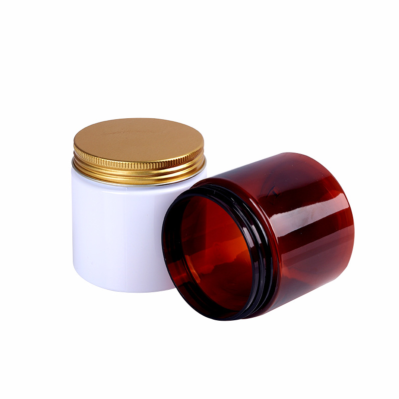 Customizes All the colors Cosmetics Jar 25ml -1000ml Plastic with Colorful Cap Logo BEAUTY PACKAGING Pcs Material PET