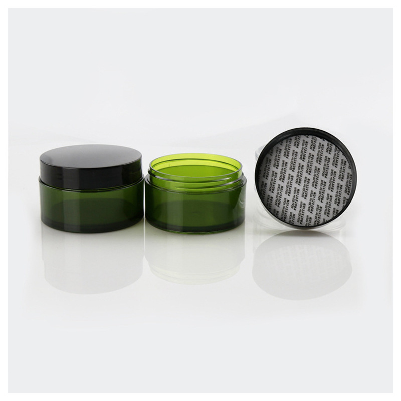 Customizes All the colors Cosmetics Jar 25ml -1000ml Plastic with Colorful Cap Logo BEAUTY PACKAGING Pcs Material PET