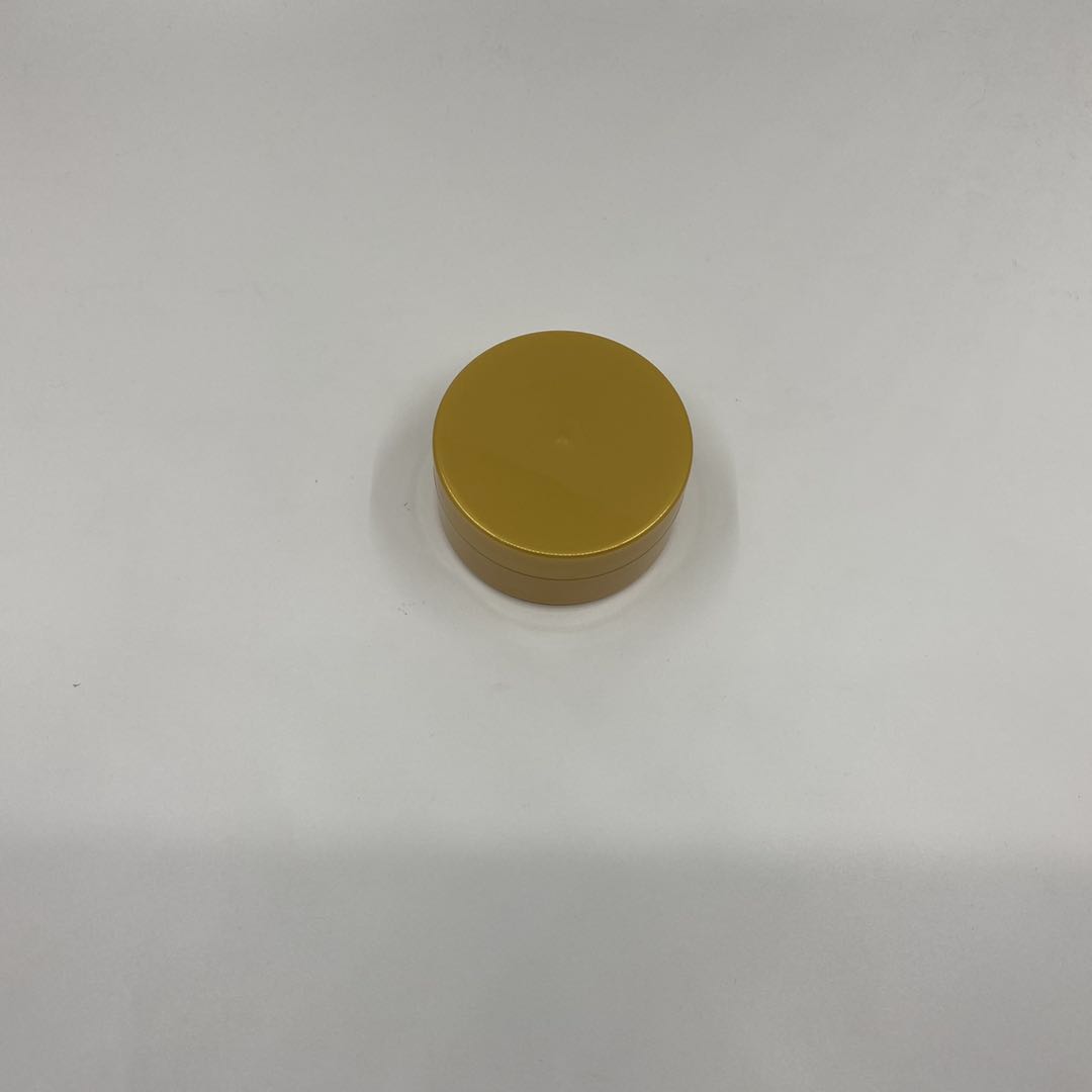 Customizes High Quality Eco- friendly empty round 100gcosmetic containers plastic packaging cream jars with colored lid