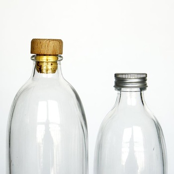 Cut Glass Liquor Bottle Spirit Whiskey Vodka Fruit Wine Bottle 200ml 375ml 500ml