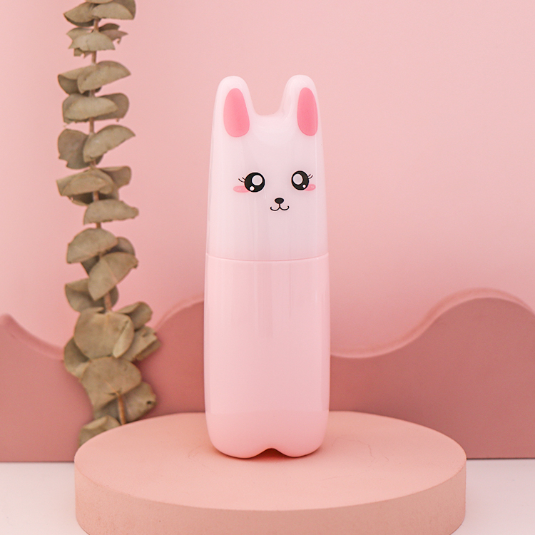 Cute animal shape 70ml cosmetic fragrance glass perfume bottle