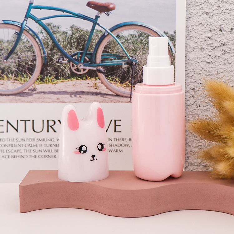 Cute animal shape 70ml cosmetic fragrance glass perfume bottle