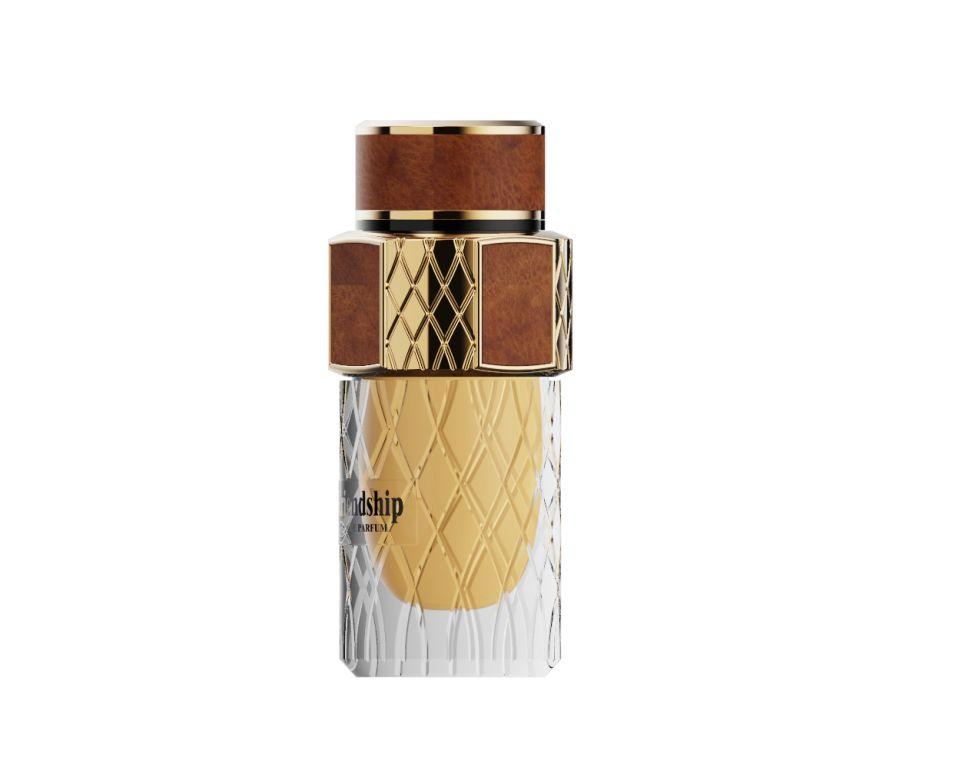 Cylinder Empty Clear Arabic Perfume Bottle 30ml 50ml 100ml glass bottle For Man