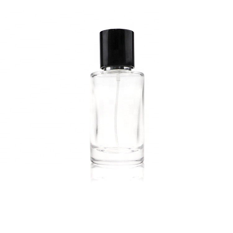 Cylinder Round Shape Empty Atomizer Spray 50ml Perfume Bottles For Wholesale