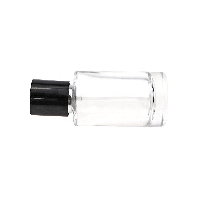 Cylinder Round Shape Empty Atomizer Spray 50ml Perfume Bottles For Wholesale