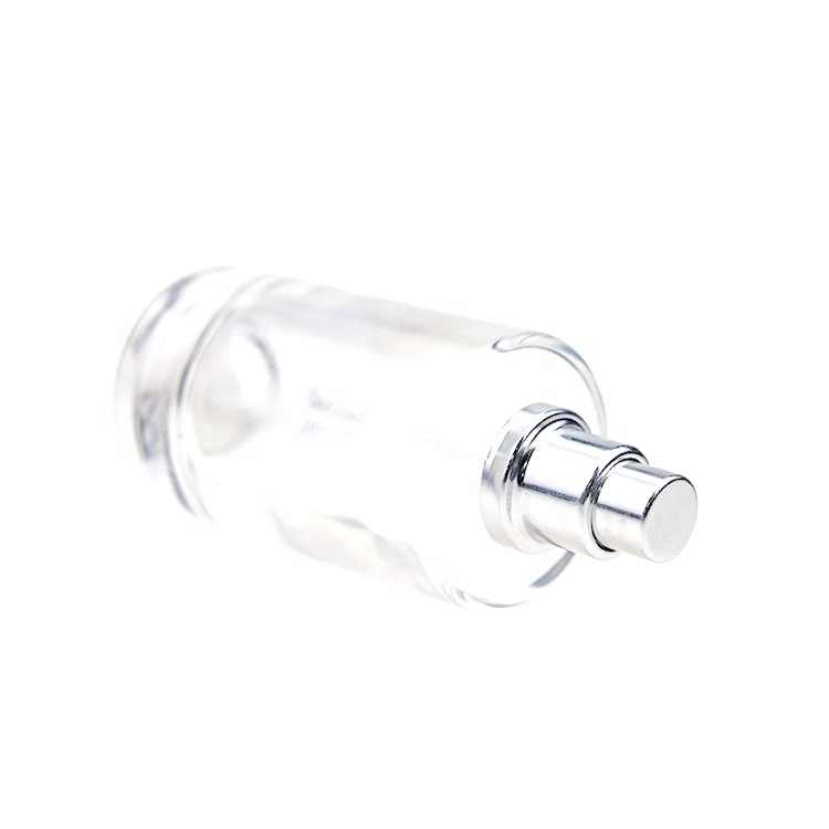 Cylinder Round Shape Empty Atomizer Spray 50ml Perfume Bottles For Wholesale