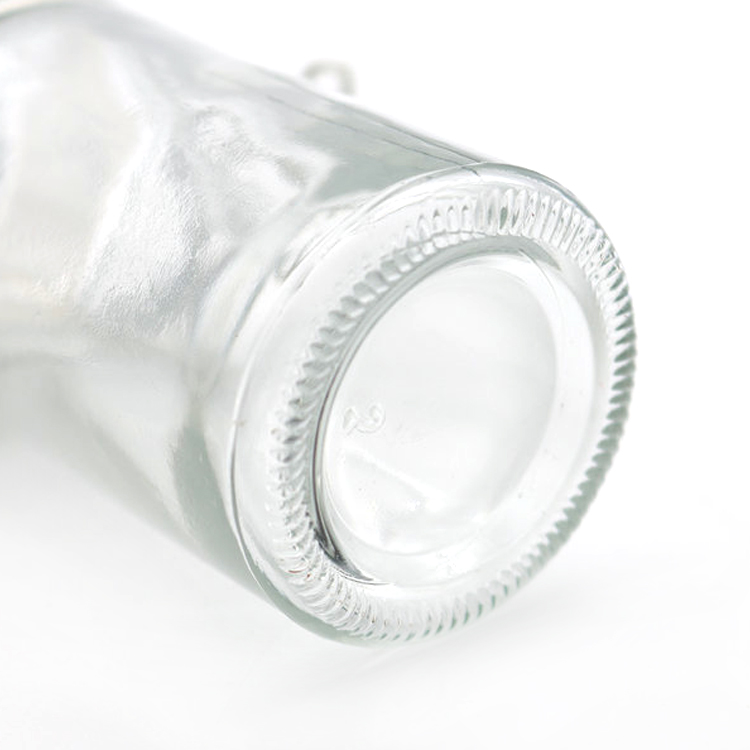 Cylinder Small Glass Spice Jars With Leak Proof Rubber Gasket and Hinged Lid for home / kitchen / wedding