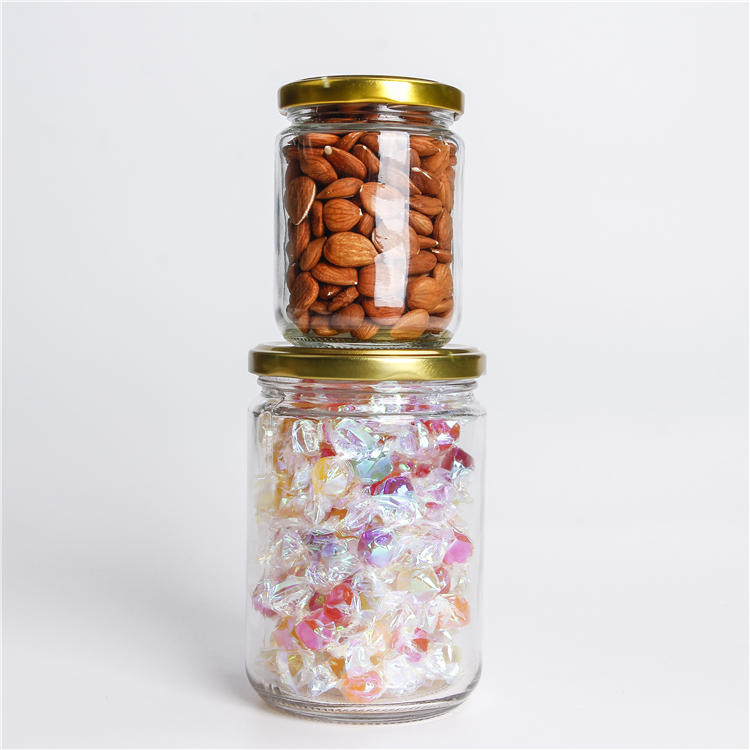 Cylinder glass jar 470ml big volume glass jar 1500ml functional glass jar frosted 500ml