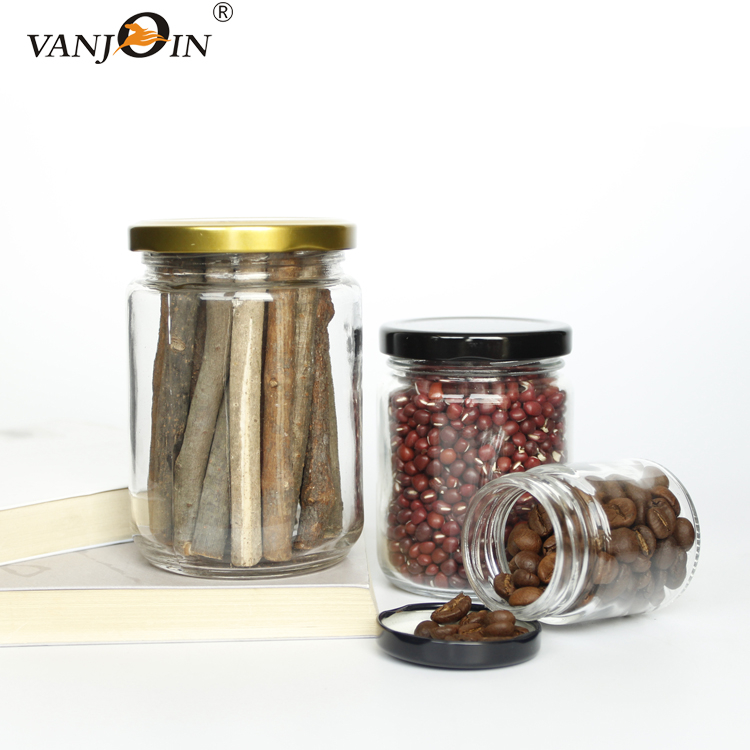 Cylinder glass jar 470ml big volume glass jar 1500ml functional glass jar frosted 500ml
