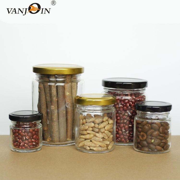 Cylinder glass jar 470ml big volume glass jar 1500ml functional glass jar frosted 500ml