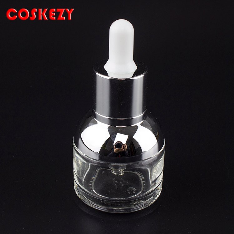 DB24 20ml empty clear e liquid bottles wholesale, bottle with dropper top 20ml, 20 ml dropper bottles cosmetic packaging