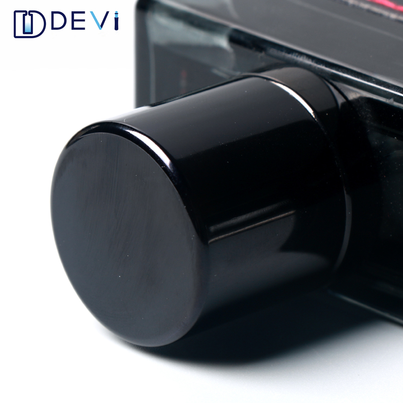 DEVI Wholesale Square Pump Spray Clear 100ml Perfume Glass Bottle